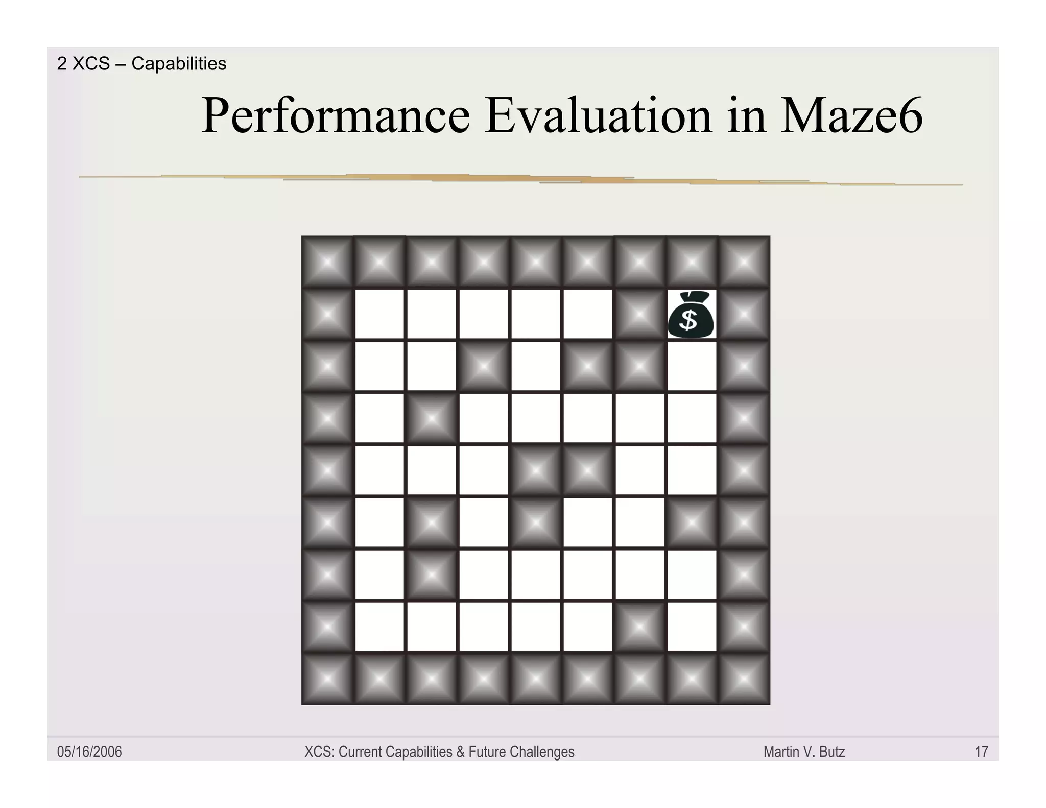 XCS: Current capabilities and future challenges