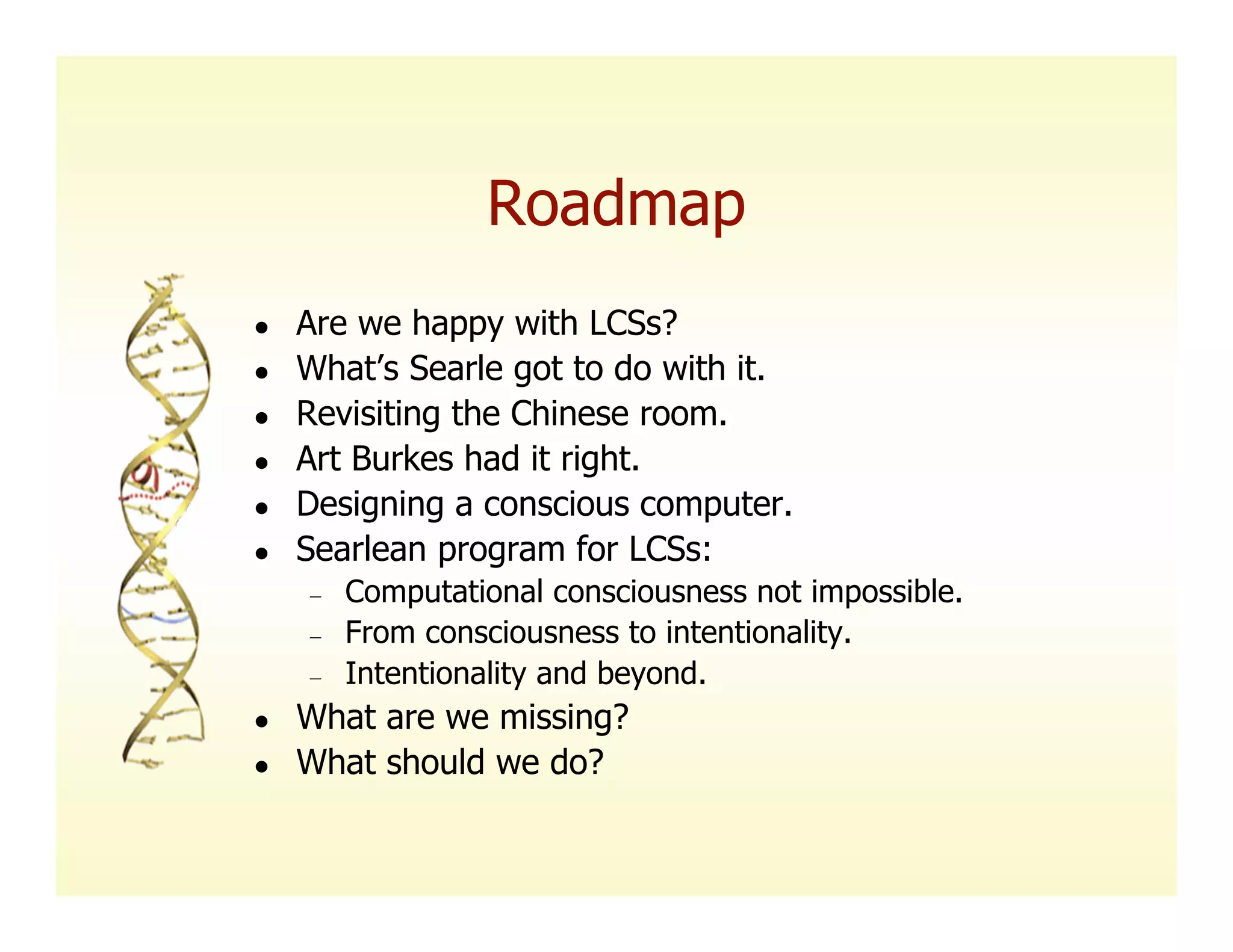 Searle, Intentionality, and the Future of Classifier Systems
