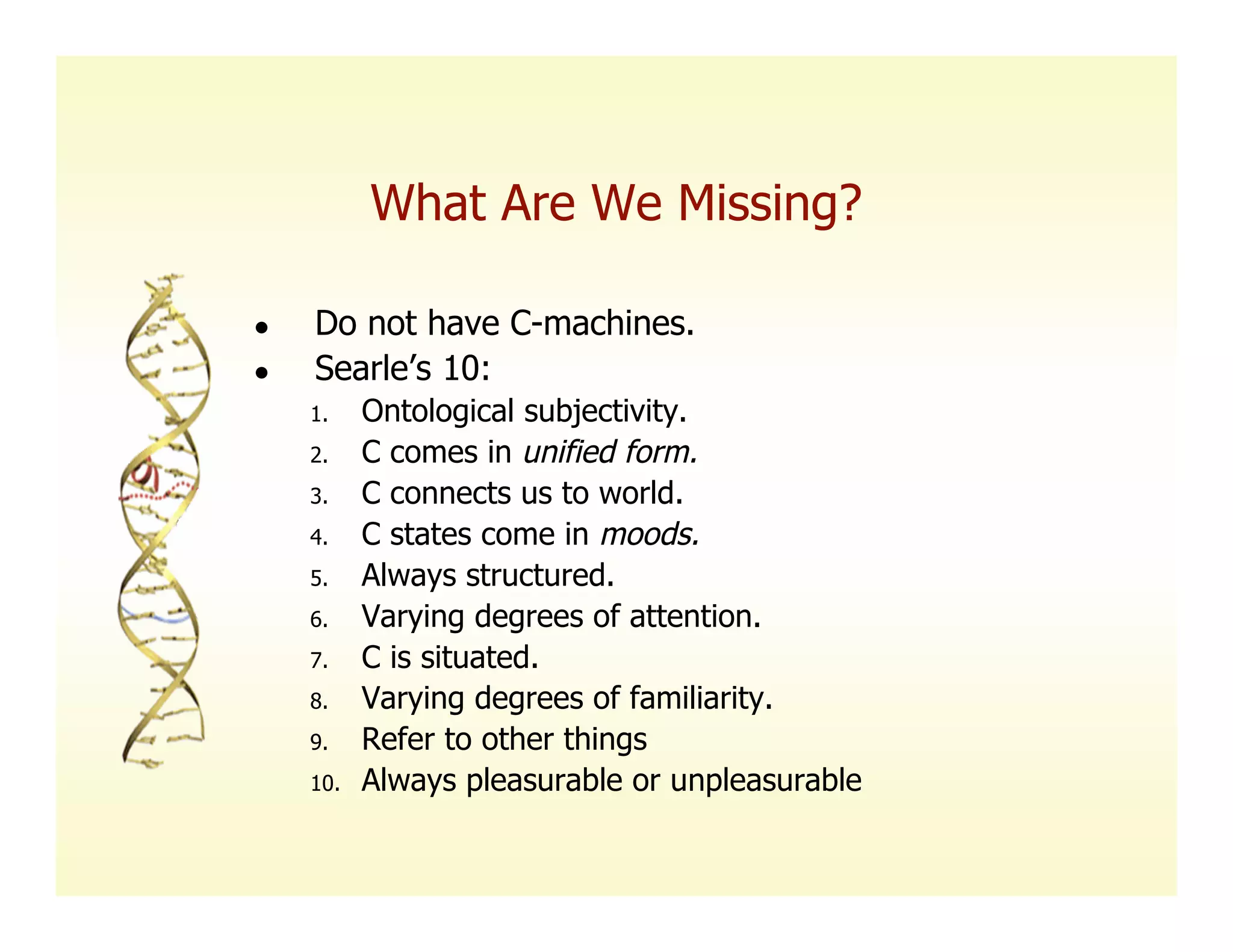 Searle, Intentionality, and the Future of Classifier Systems