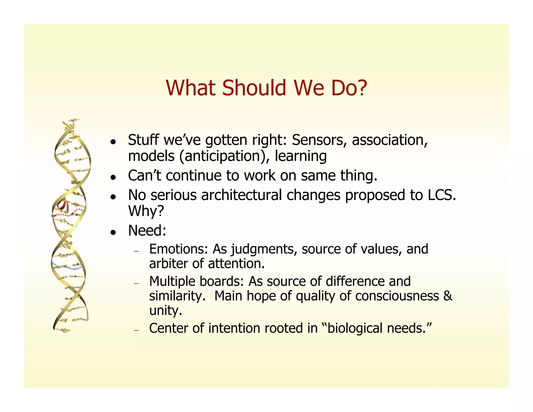 Searle, Intentionality, and the Future of Classifier Systems