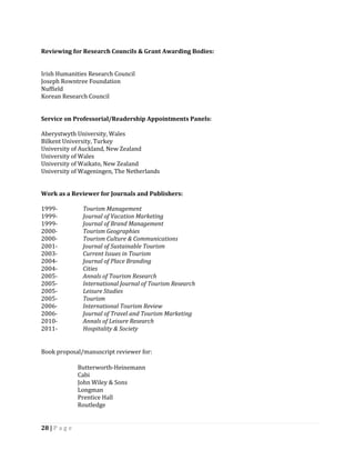 Nigel's CV | PDF