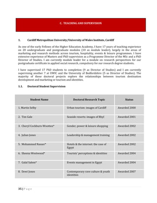 Nigel's CV | PDF