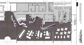Headed concept and branding design through to tender
     of a new modular hotel for urban sites in London.
                                                            nigelheight..
                                                               . bsc (hons) aa dipl riba
      17 / 23
3-star modular hotel for urban sites in London.
Interior detailed design for tender.
 