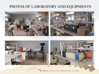 PHOTOS OF LABORATORY AND EQUIPMENTS
 