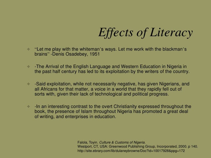 Nigeria: Culture and Customs