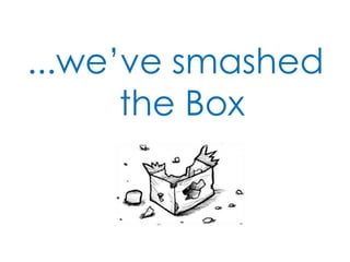 ...we’ve smashed the Box 