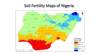 Soil Fertility Maps of Nigeria
 