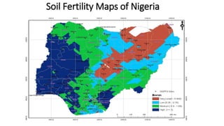 Soil Fertility Maps of Nigeria
 