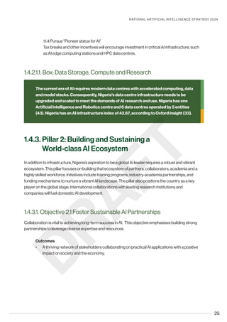 Nigeria's Draft National Artificial Intelligence Strategy | PDF