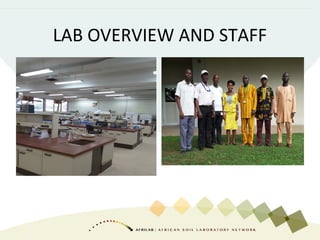 LAB OVERVIEW AND STAFF
 