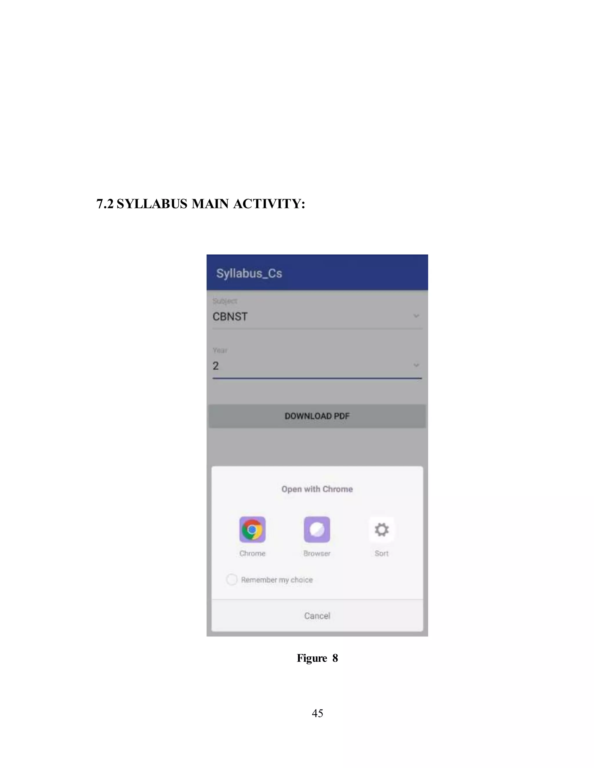 45
7.2 SYLLABUS MAIN ACTIVITY:
Figure 8
 