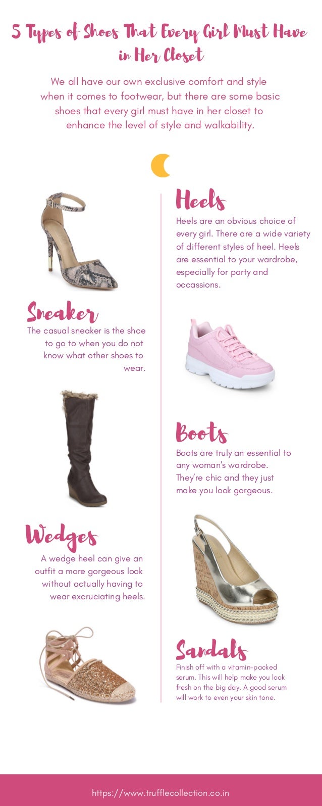 5 Types Of Shoes That Every Girl Must Have In Her Closet