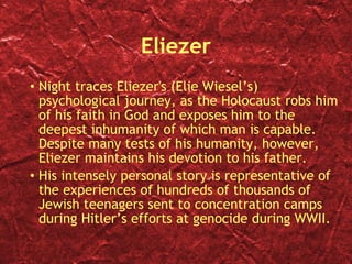 Eliezer ,[object Object],[object Object]