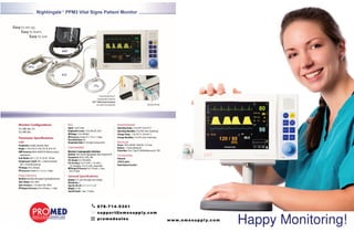 Nightingale PPM3 Vital Signs Patient Monitor Details.pdf