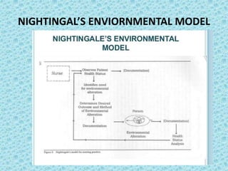 NIGHTINGAL’S ENVIORNMENTAL MODEL
 
