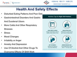 Safety for Night Shift Work in the construction projects | PPTX