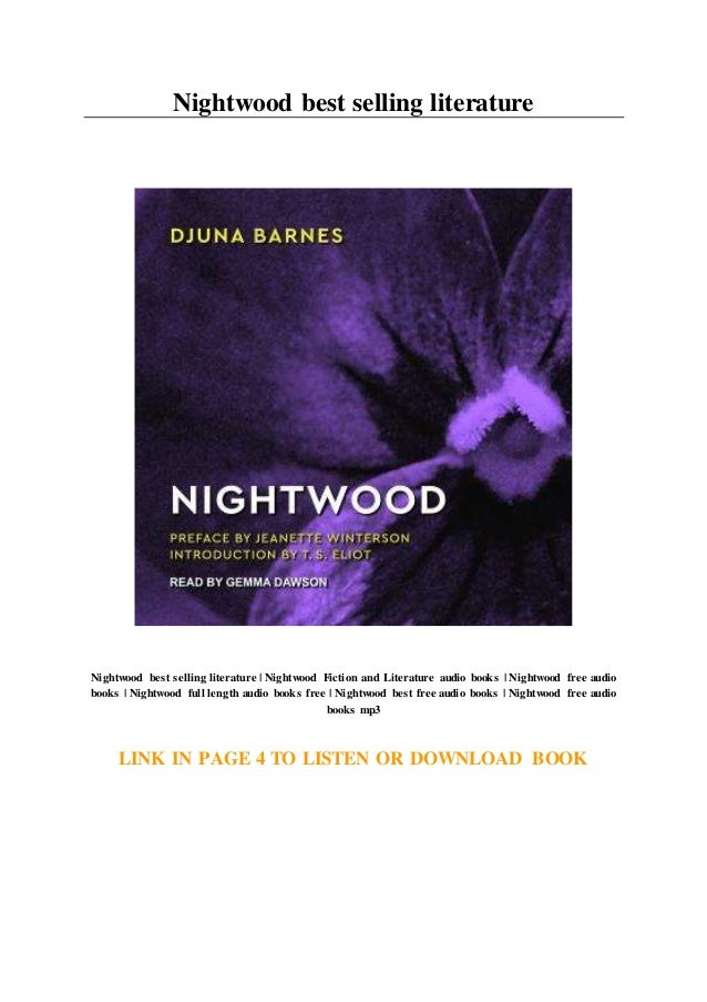 Nightwood Best Selling Literature