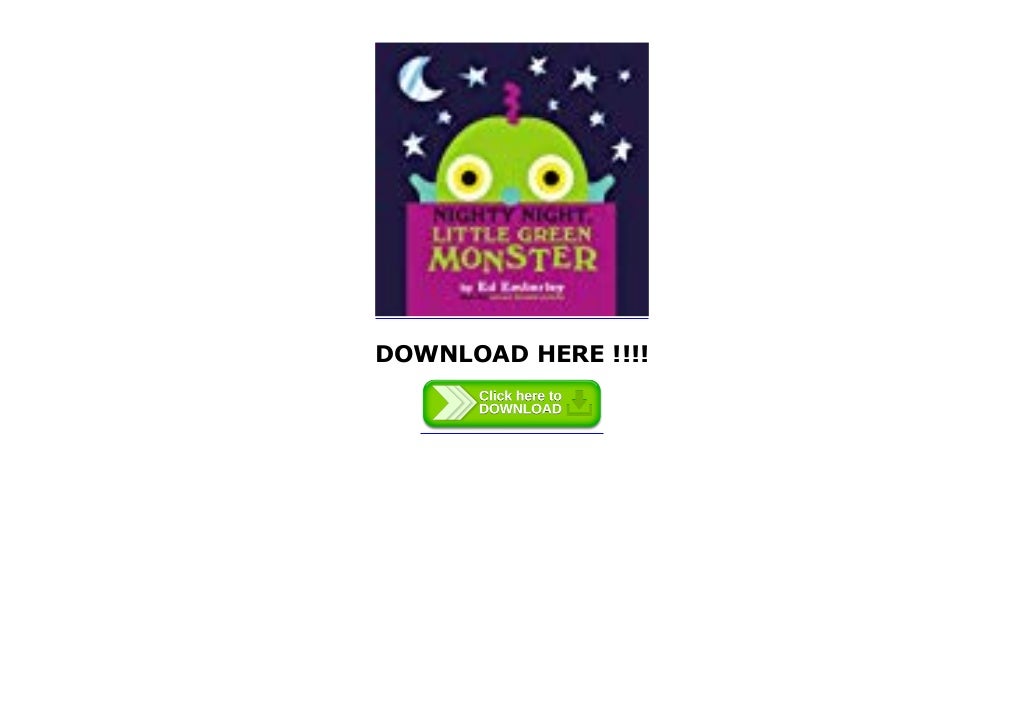 little green monster book
