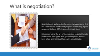 Negotiation Skills. | PPTX