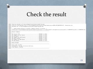 Check the result23