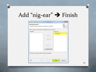 Add “nig-ear”  Finish25