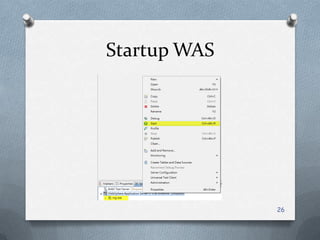 Startup WAS26