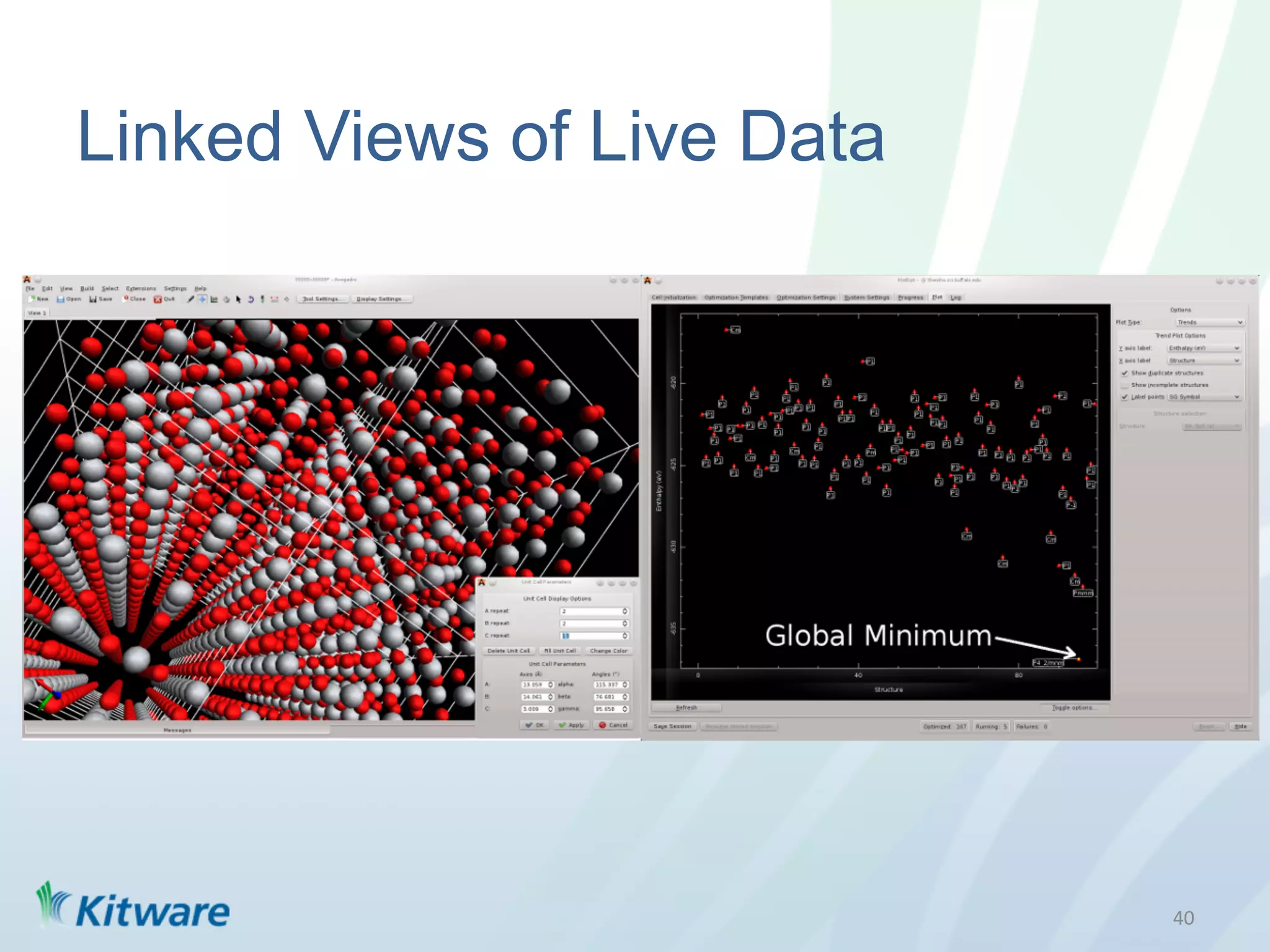 Linked Views of Live Data




                            40	
  
 