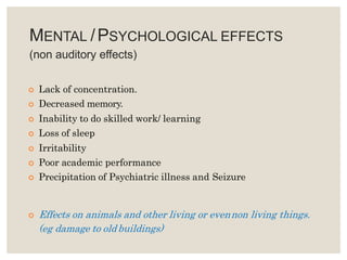 NOISE INDUCED HEARING LOSS ~ Shri.Dr.Ch.Ramanachary Ji, MS ENT | PPTX