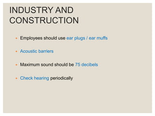 NOISE INDUCED HEARING LOSS ~ Shri.Dr.Ch.Ramanachary Ji, MS ENT | PPTX