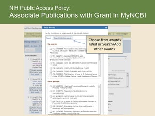 NIH Public Access Policy | PPT