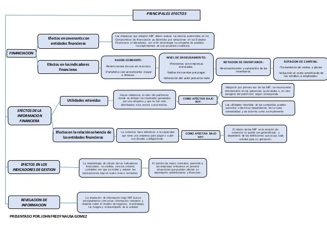 Niif mapa conceptual