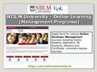 course overview : NIILM University Online Learning course overview : NIILM University Online Learning