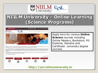 course overview : NIILM University Online Learning course overview : NIILM University Online Learning