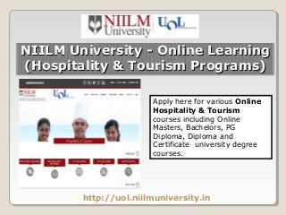 course overview : NIILM University Online Learning course overview : NIILM University Online Learning