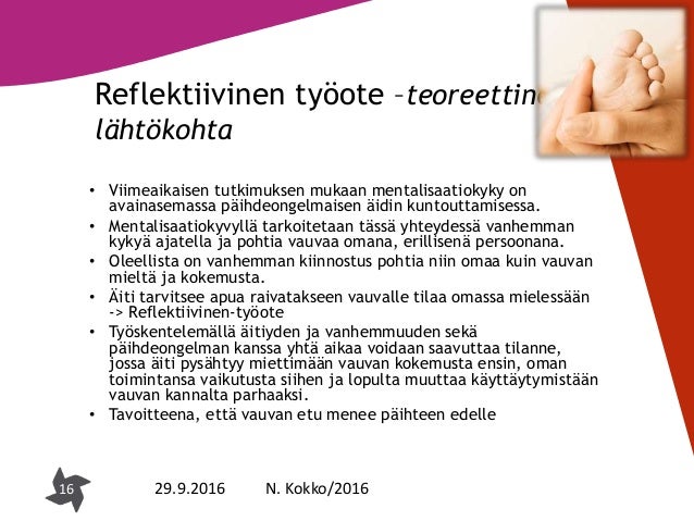Reflektiivinen työote