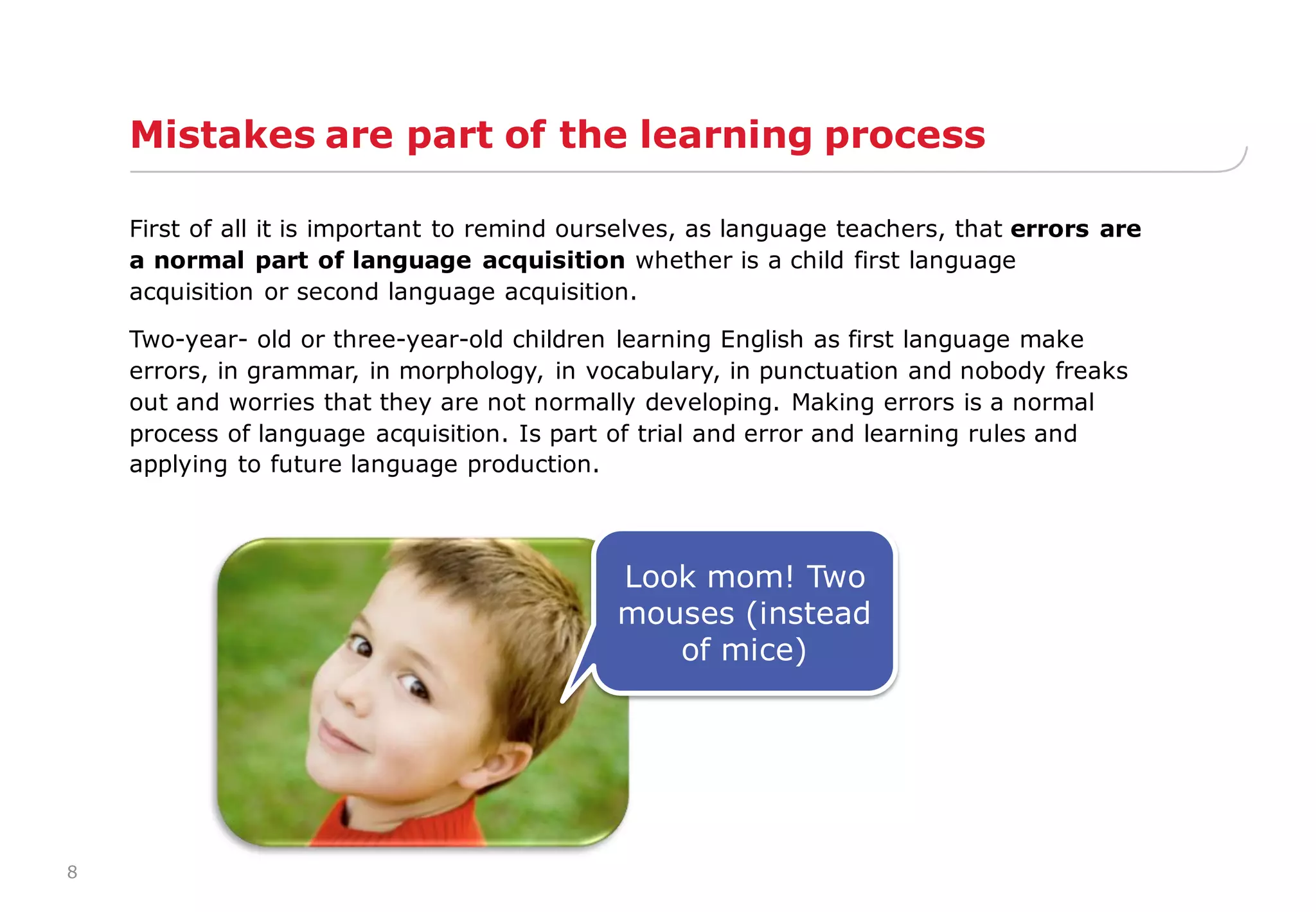 Errors,correcting and feedback | PDF