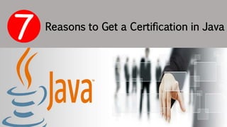 Reasons to Get a Certification in Java
 