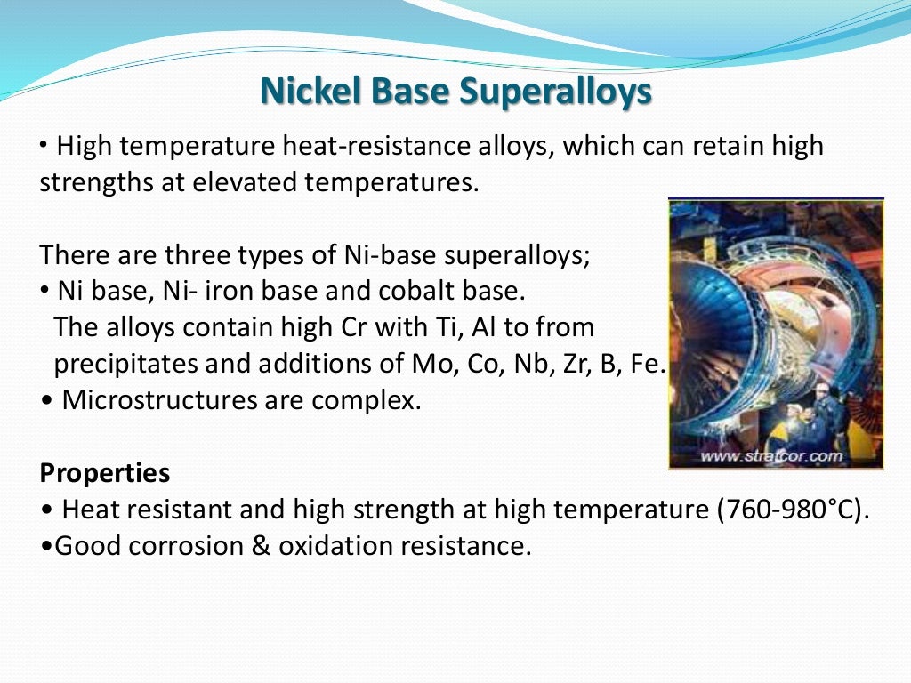 Nickel & Its Alloys