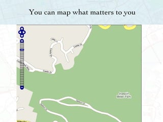 You can map what matters to you 