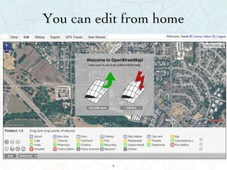 You can edit from home 