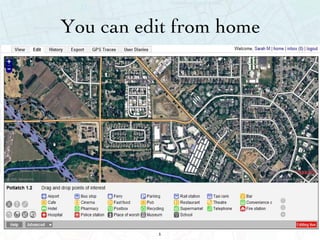You can edit from home 