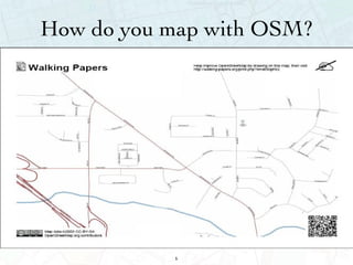 How do you map with OSM? 