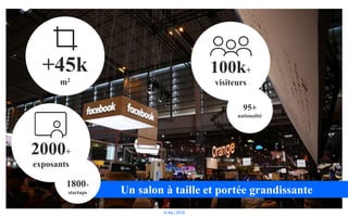 © Niji | 2018
+45k
m2
95+
nationalité
100k+
visiteurs
Un salon à taille et portée grandissante
1800+
startups
2000+
exposants
 