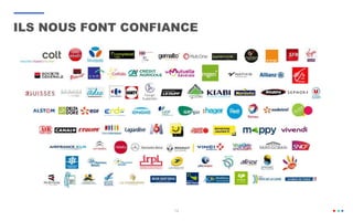 12
ILS NOUS FONT CONFIANCE
 