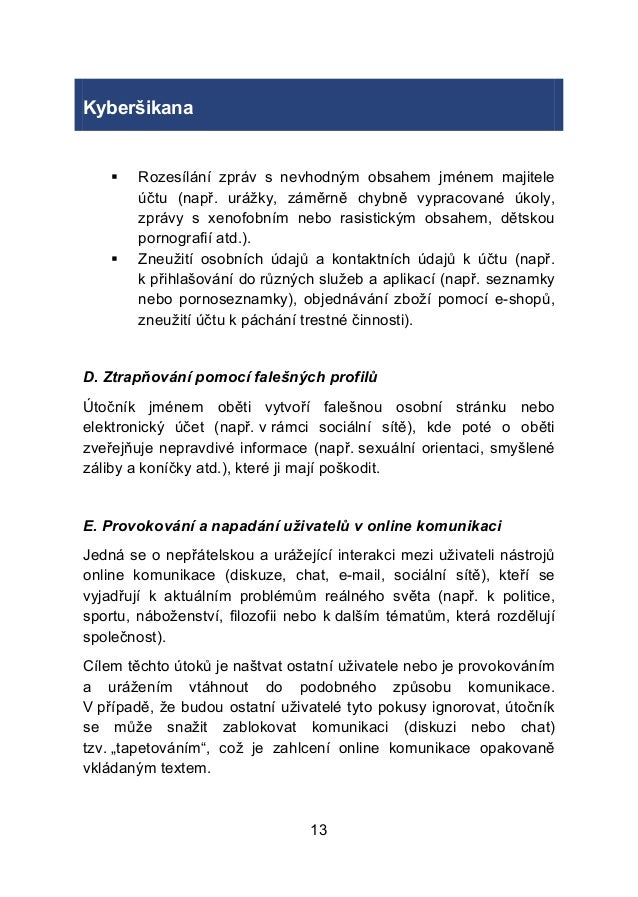 14leté seznamovací aplikace