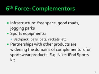    Infrastructure: free space, good roads,
    jogging parks
   Sports equipments:
     Backpack, balls, bats, rackets,...