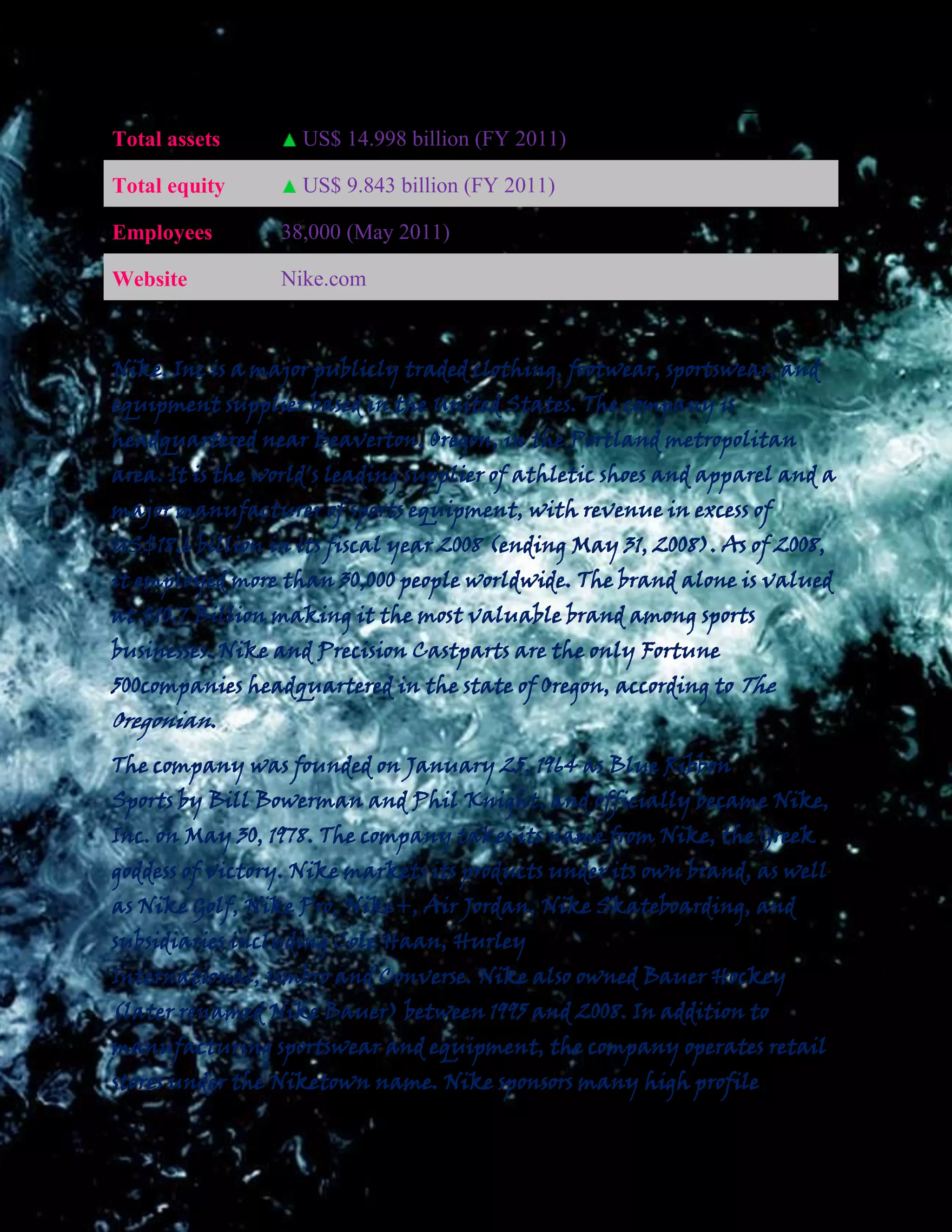 nike employee website