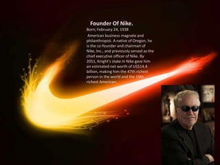 who is the founder of nike shoes