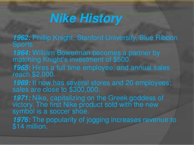 nike company overview history