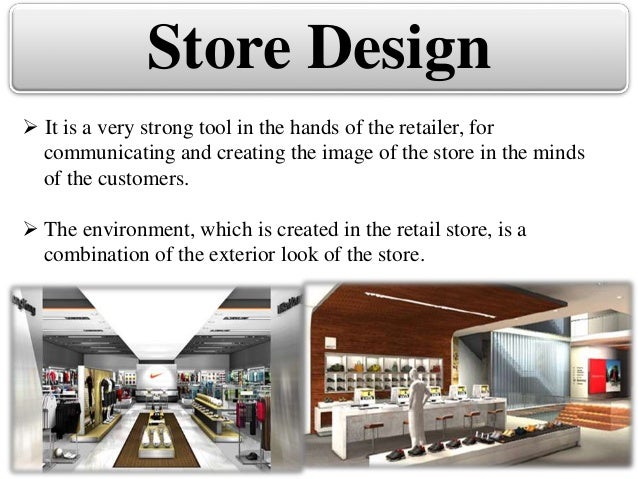 nike store blueprint